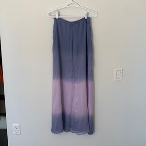 Tie dye maxi skirt size S